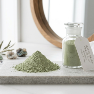 Harbalon French Green Clay 100 percent pure Illite powder for skincare